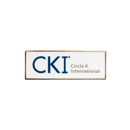 [CKI-0004] CKI Wordmark Bar Pin CKI-0004