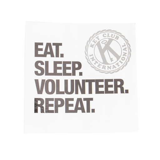 [KEY-0113] Key Club ESVR Sticker