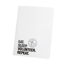[KEY-0066] Key Club Eat, Sleep, Volunteer, Repeat Notebook
