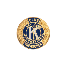 [KEY-0064] Key Club Club Treasurer Pin