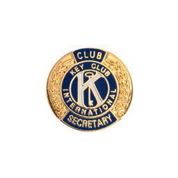 [KEY-0062] Key Club Club Secretary Pin
