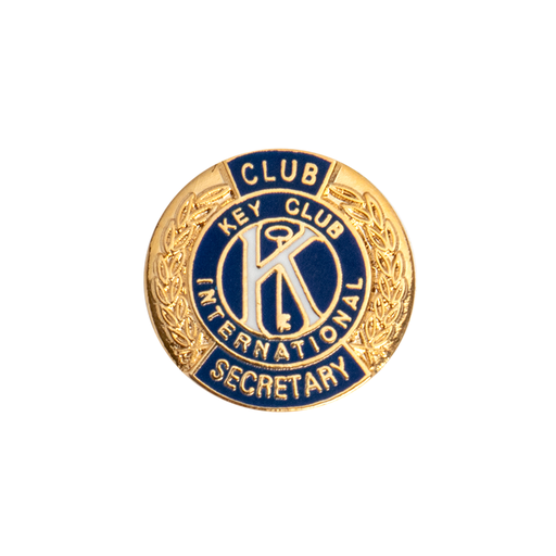 [KEY-0062] Key Club Secretary Pin