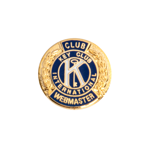 [KEY-0055] Key Club Webmaster Pin
