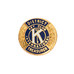 [KEY-0046] Key Club District Treasurer Pin