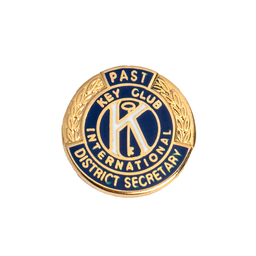 [KEY-0045] Key Club Past District Secretary Pin