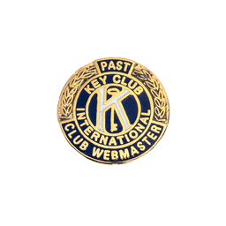 [KEY-0041] Key Club Past Club Webmaster Pin