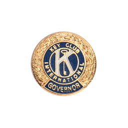 [KEY-0038] Key Club Governor Pin