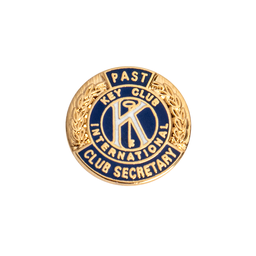[KEY-0037] Key Club Past Club Secretary Pin