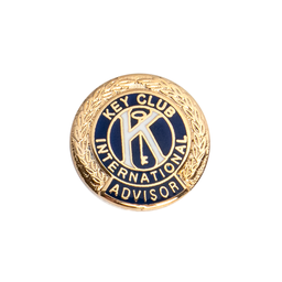 [KEY-0035] Key Club Advisor Pin