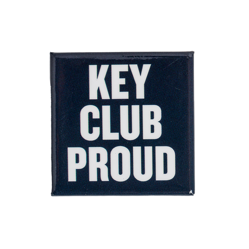 [KEY-0009] Key Club Proud Member Button