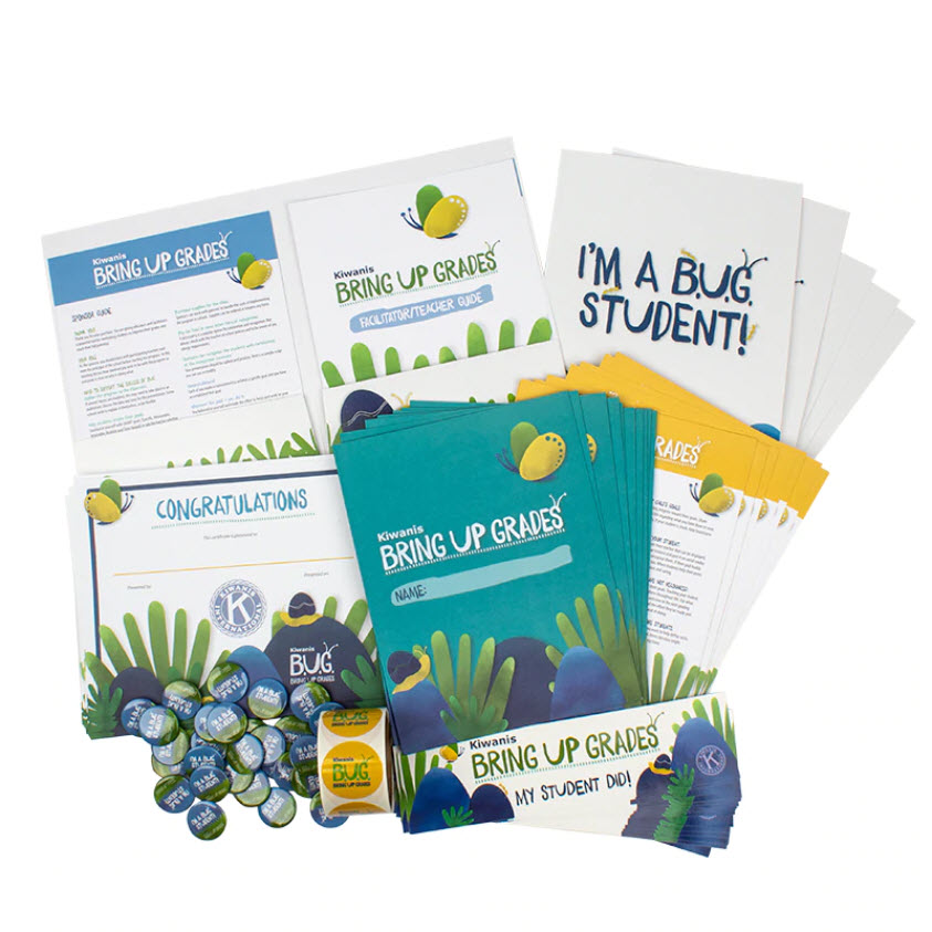 Kiwanis Bring Up Grades Program Kit