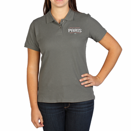 [KIW-0673_GRY_S] Ladies Paris Convention Polo