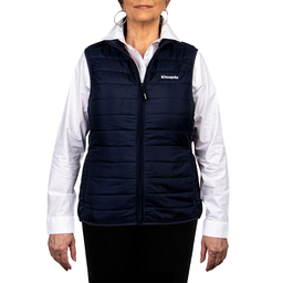 Ladies' Navy Prevail Packable Puffer Vest