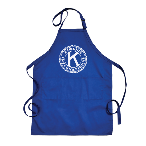[KIW-0014-BU-OS] Kiwanis Event Apron (Blue)