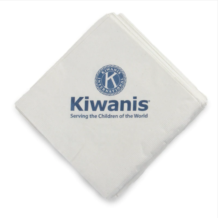 Kiwanis Napkins - Pack of 100