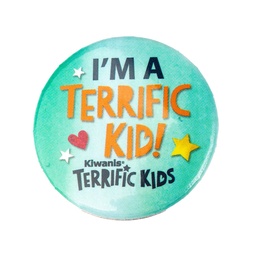 [KIW-0565] Terrific Kids Button - Pack of 10