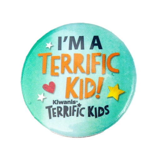 [KIW-0565] Terrific Kids Button - Pack of 10