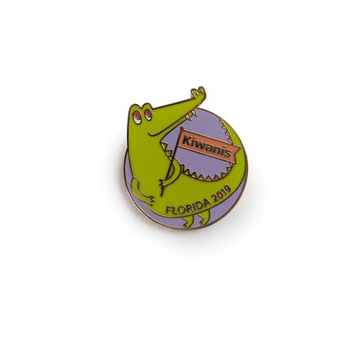 [KIW-0787] Kiwanis Orlando Alligator Pin