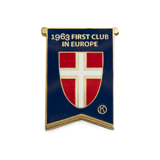 [KIW-0671] Kiwanis First Club in Europe Pin