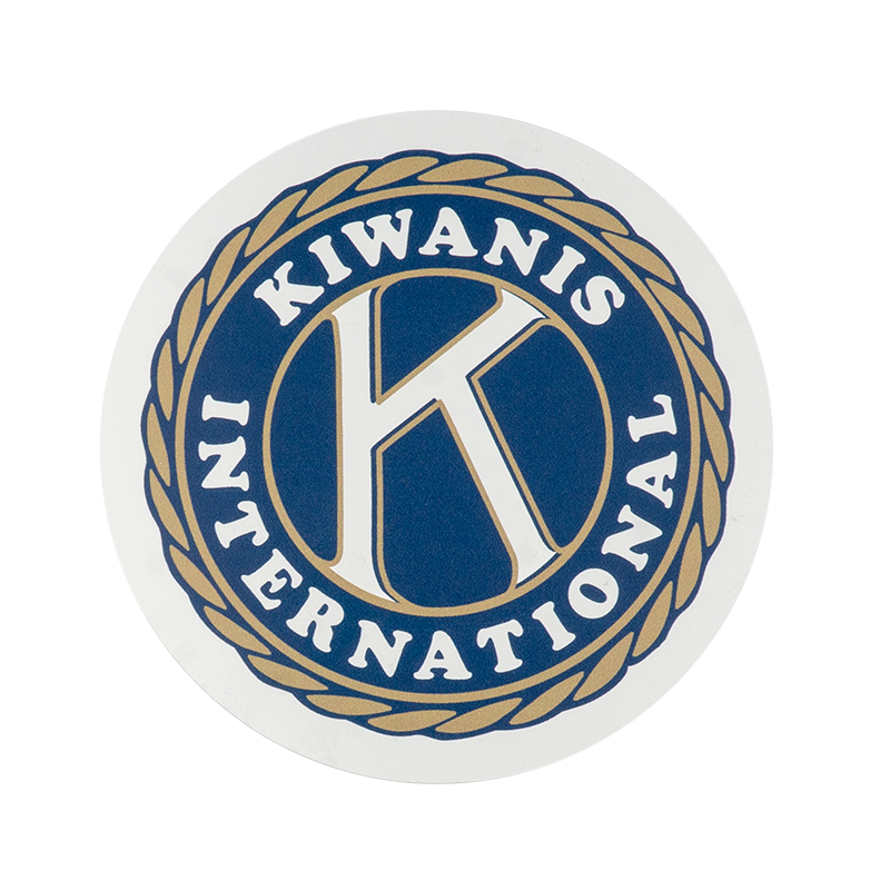 Kiwanis Round Car Magnet