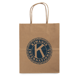 [KIW-0619] Kiwanis Brown Craft Bags