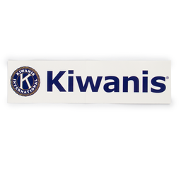 [KIW-0617] Kiwanis Bumper Sticker