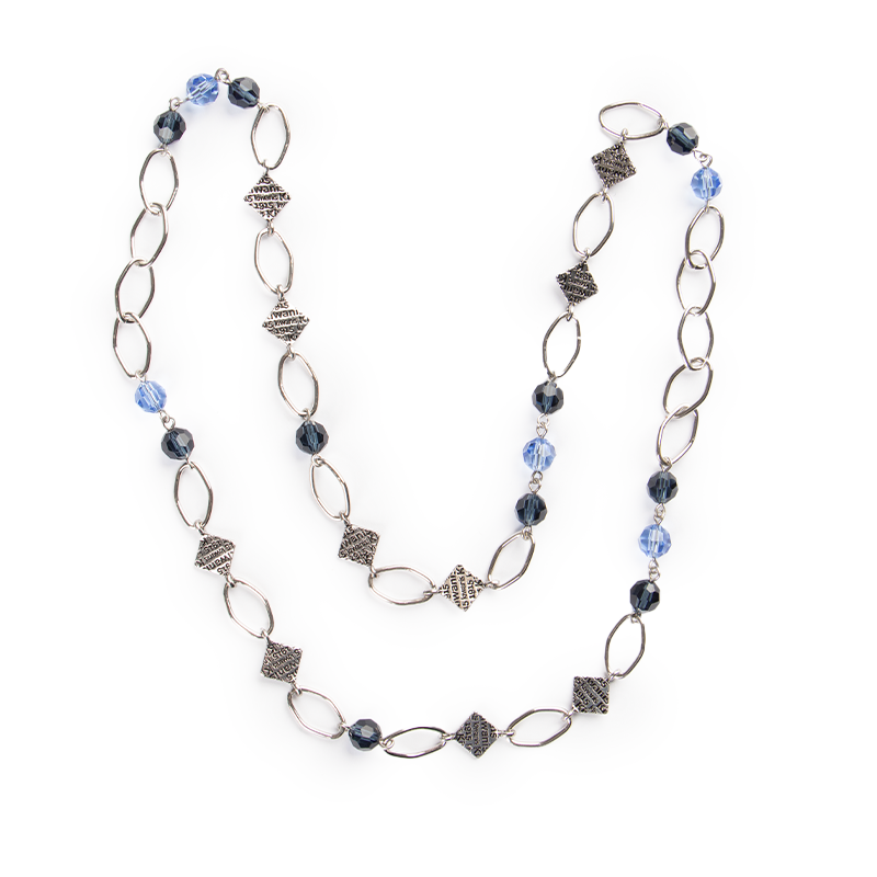 Kiwanis Bead Necklace with Square K Emblems Kiwanis Family Products