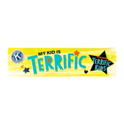 [KIW-0564] Terrific Kids Bumper Sticker