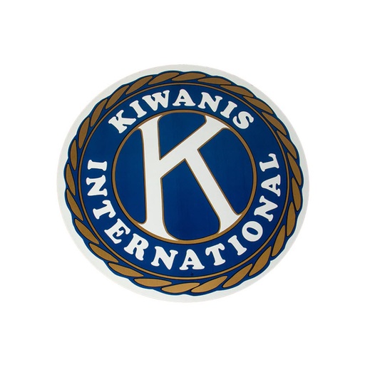 [KIW-0326] Kiwanis Vinyl Road Sign (18 inch)