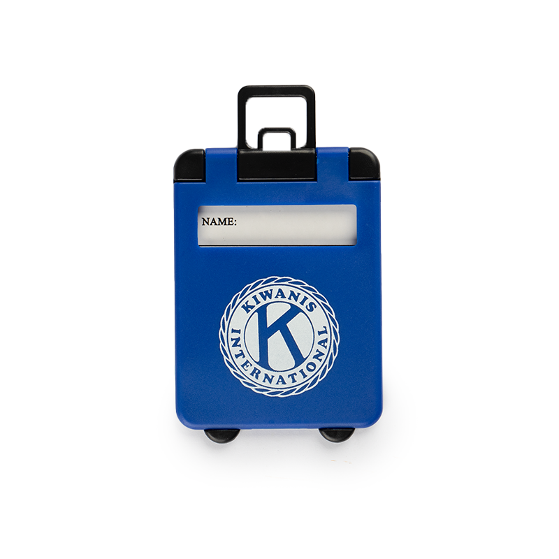 Kiwanis Taggy Luggage Tag