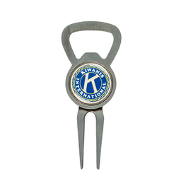 [KIW-0277] Kiwanis Magnetic Ball Marker Bottle Opener Divot Tool