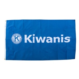 [KIW-0254] Kiwanis Outdoor Flag, Blue