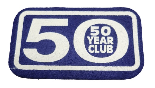 [KIW-0252] Kiwanis 50 Year Club Banner Patch