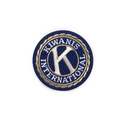 [KIW-0248] Kiwanis 3" Embroidered Emblem