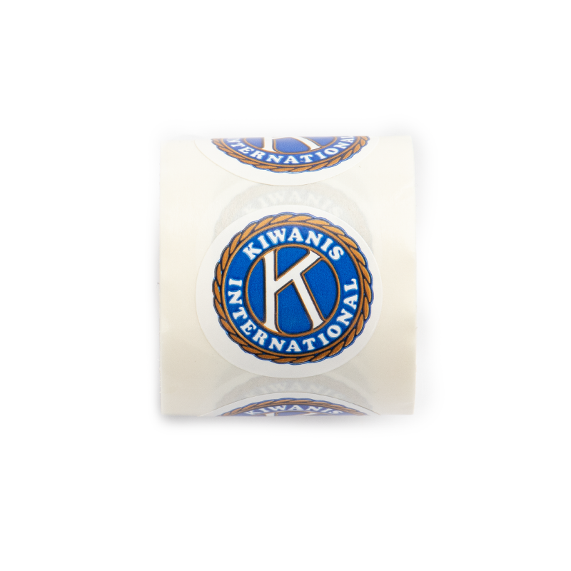 Kiwanis Stickers (Roll of 100)