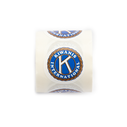 [KIW-0242] Kiwanis Stickers (Roll of 100)