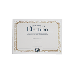 [KIW-0225] Certificate of Election