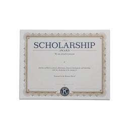 [KIW-0224] Scholarship Award Certificate