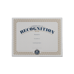 [KIW-0223] Certificate of Recognition