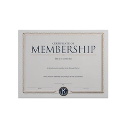 [KIW-0216] Active Member Certificate