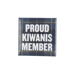[KIW-0116] Proud Kiwanis Member Button