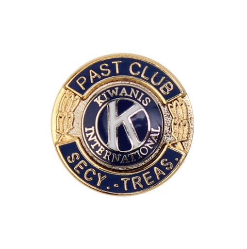 [KIW-0103] Kiwanis Past Secretary-Treasurer Pin