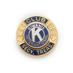 [KIW-0102] Kiwanis Club Secretary-Treasurer Pin