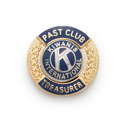 [KIW-0101] Kiwanis Past Club Treasurer Pin
