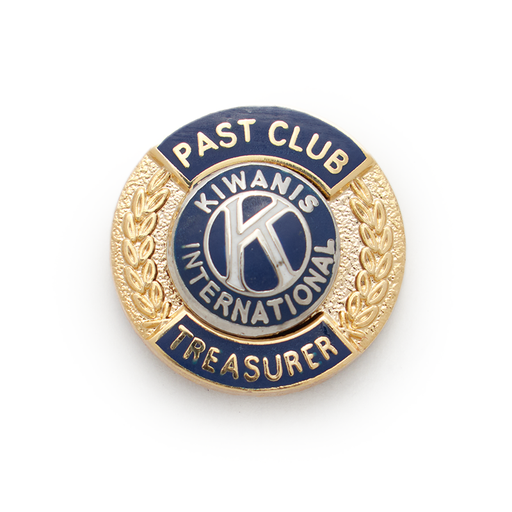[KIW-0101] Kiwanis Past Treasurer Pin