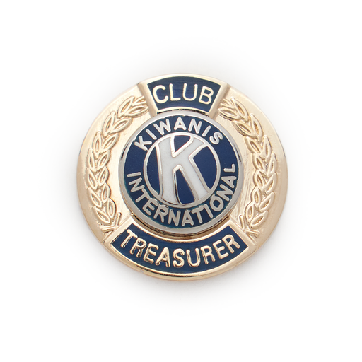 [KIW-0100] Kiwanis Treasurer Pin