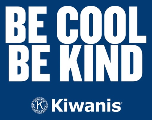 [KIW-0918] Kiwanis Be Cool Be Kind Magnet