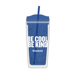 [KIW-0921] Be Cool Be Kind Plastic 16oz Tumbler