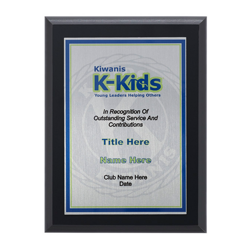 K-Kids All-Purpose Plaque
