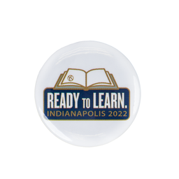 [KIW-0927] Ready to Learn - 1.5" Button